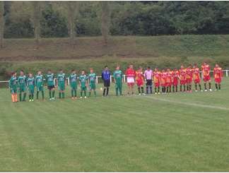 Match amical U15 match contre Marbache le 07/09/2013